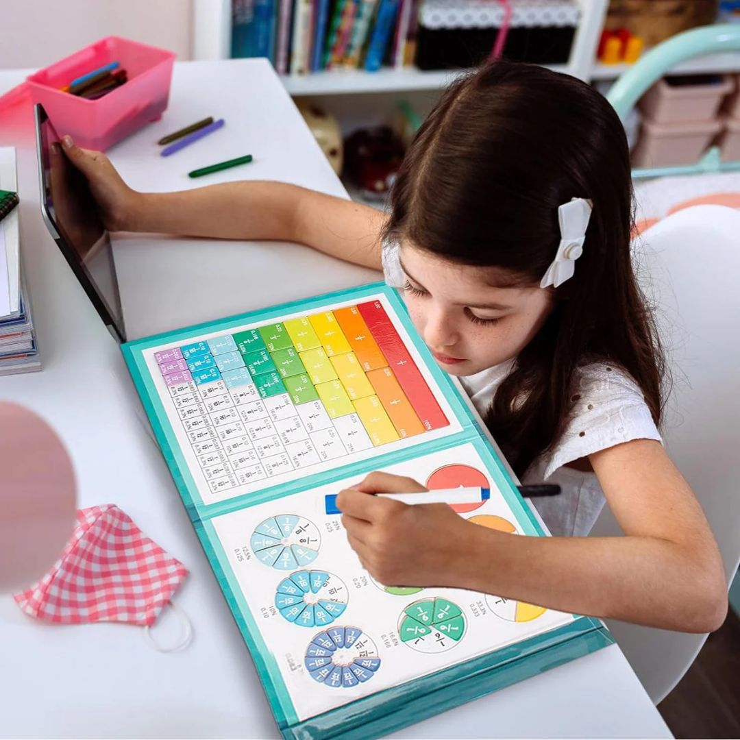 Brinquedo Montessori de Matemática com Ímãs