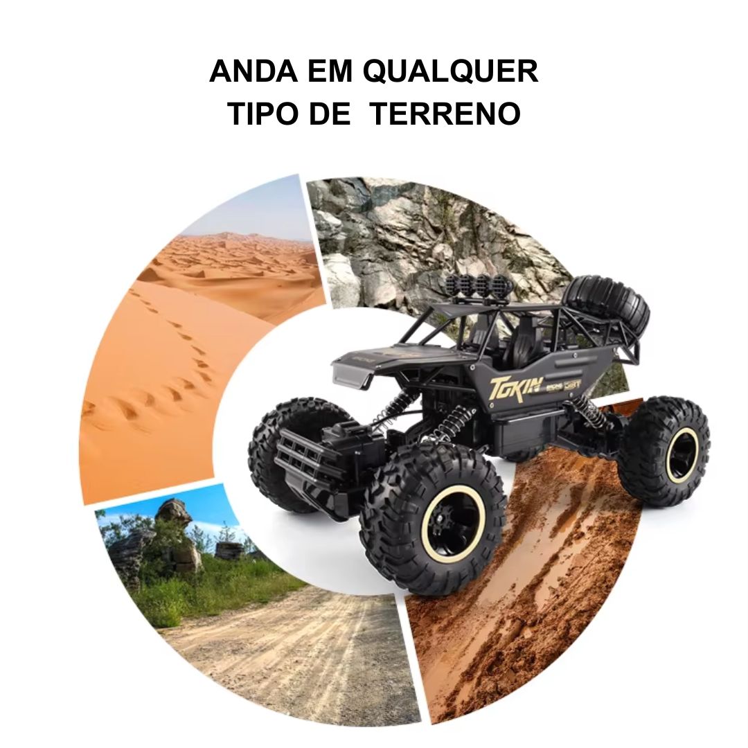 Crawler Truck 4x4 - O Mais Rápido do Mundo