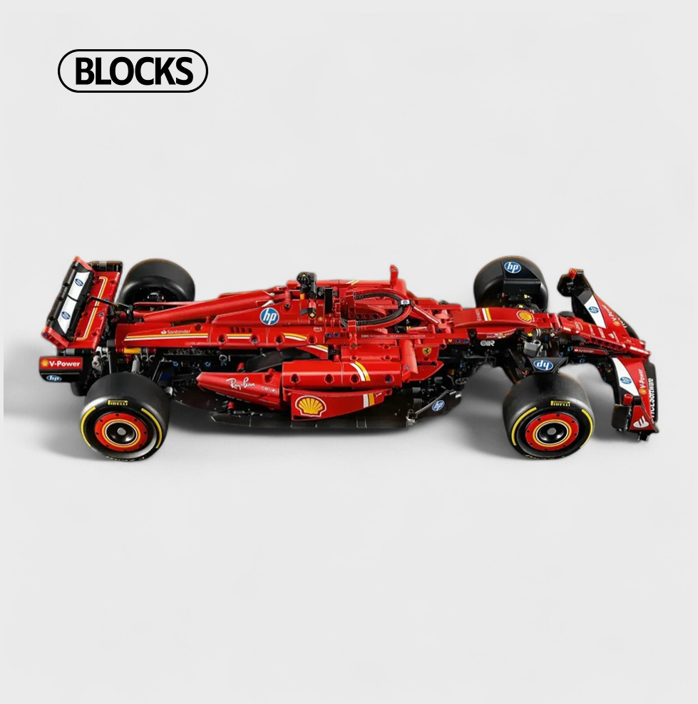 Ferrari SF24 (1361 Peças) - Ganhe Box de Acrílico Exclusivo