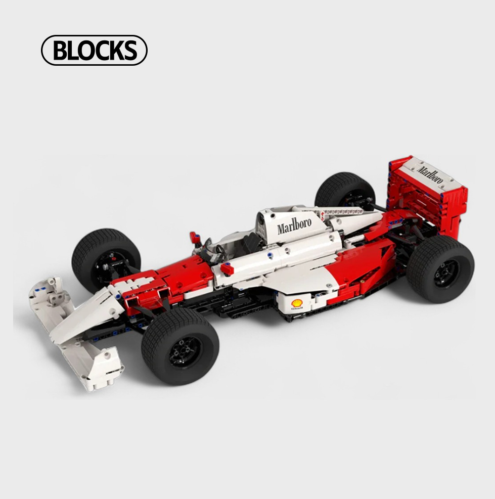McLaren Ayrton Senna (819 Peças) - Ganhe Box de Acrílico Exclusivo