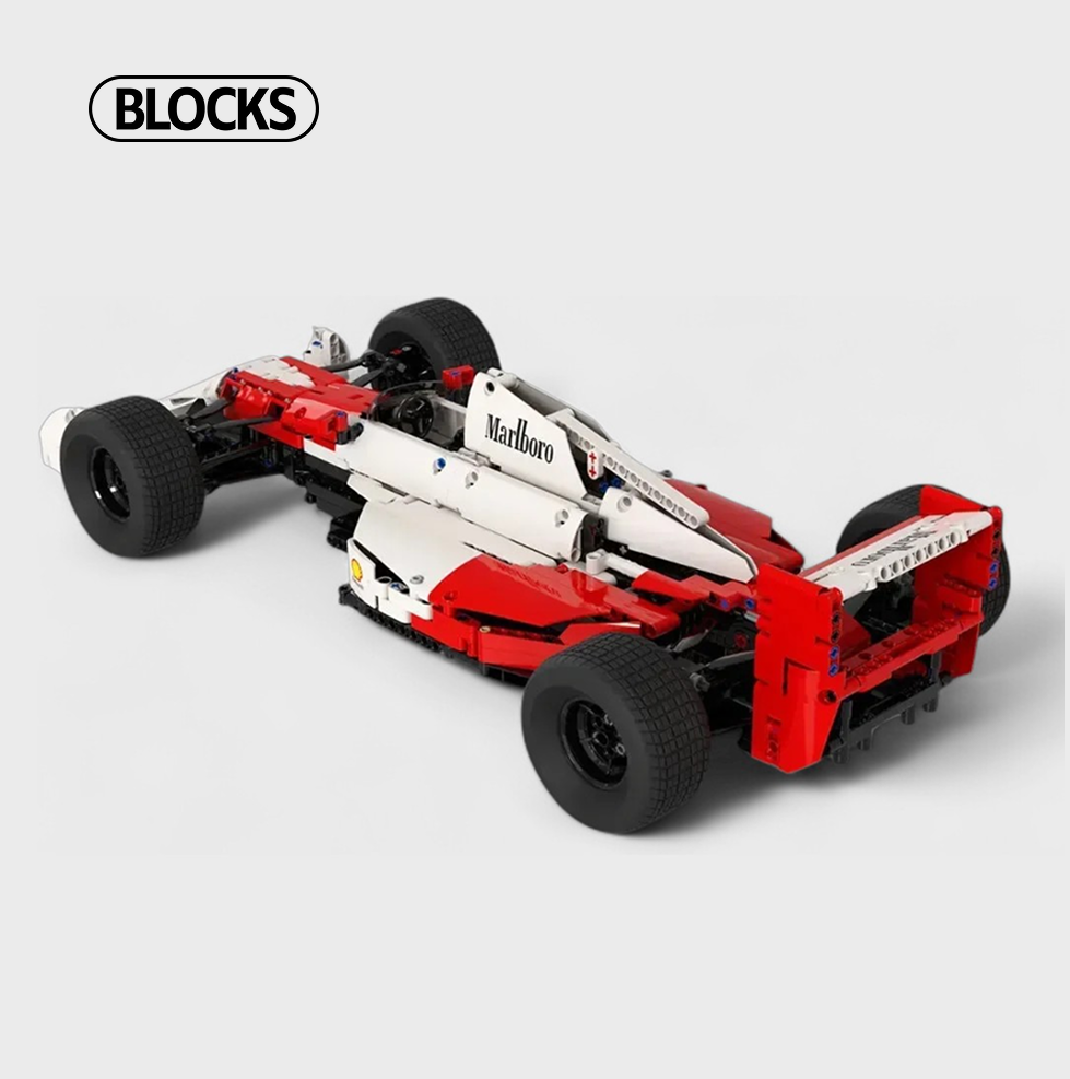 McLaren Ayrton Senna (819 Peças) - Ganhe Box de Acrílico Exclusivo