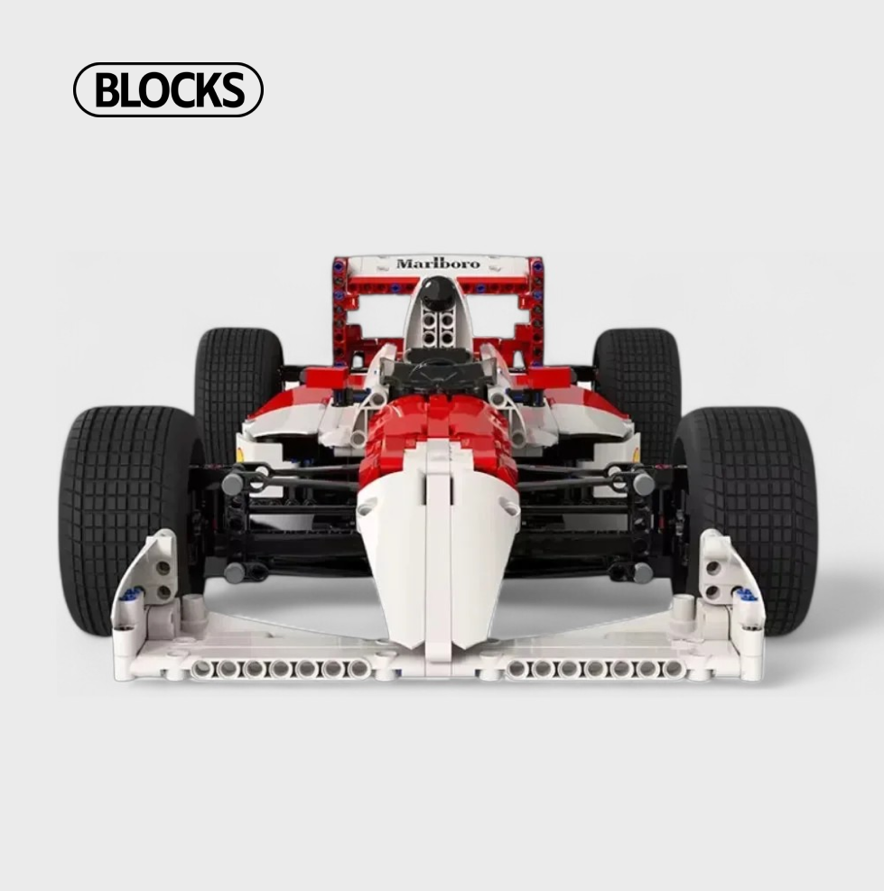 McLaren Ayrton Senna (819 Peças) - Ganhe Box de Acrílico Exclusivo