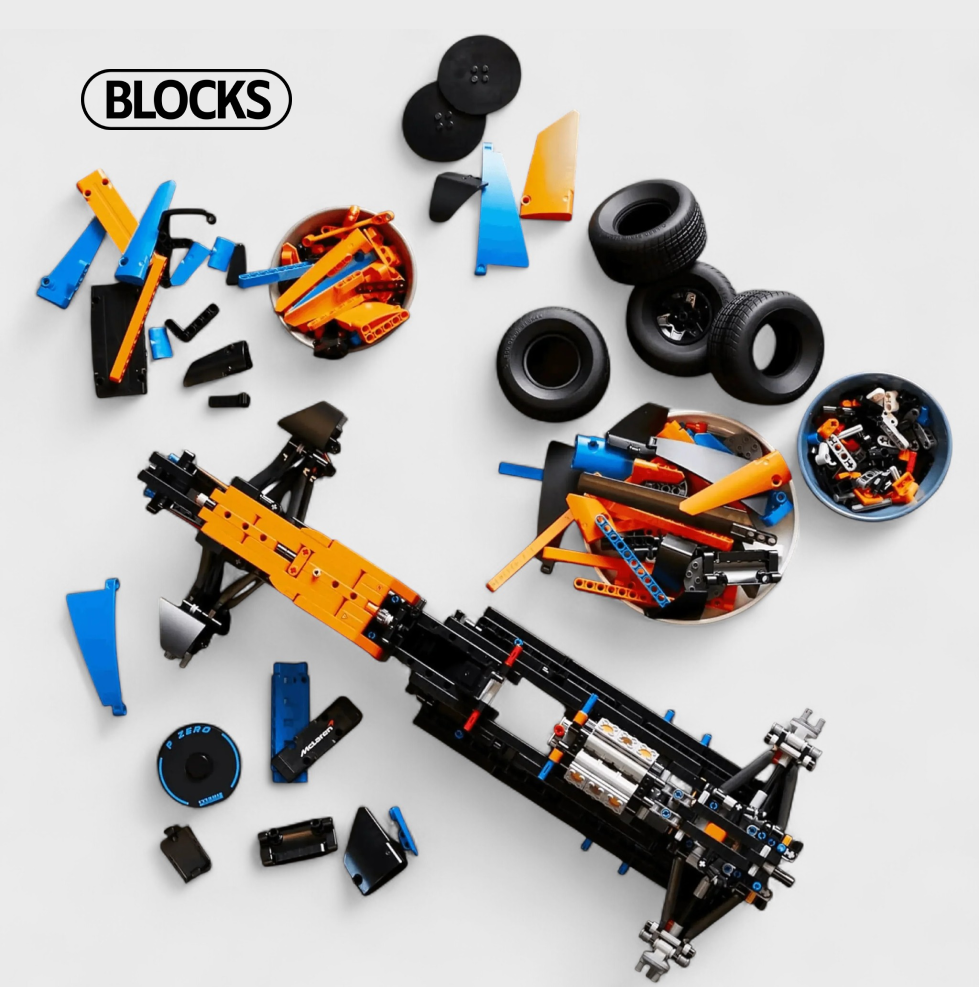 McLaren (1432 Peças) - Ganhe Box de Acrílico Exclusivo