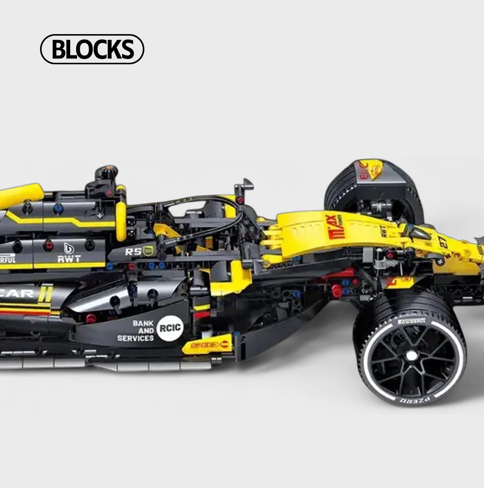 Renault Super Car (1650 Peças) - Ganhe Box de Acrílico Exclusivo