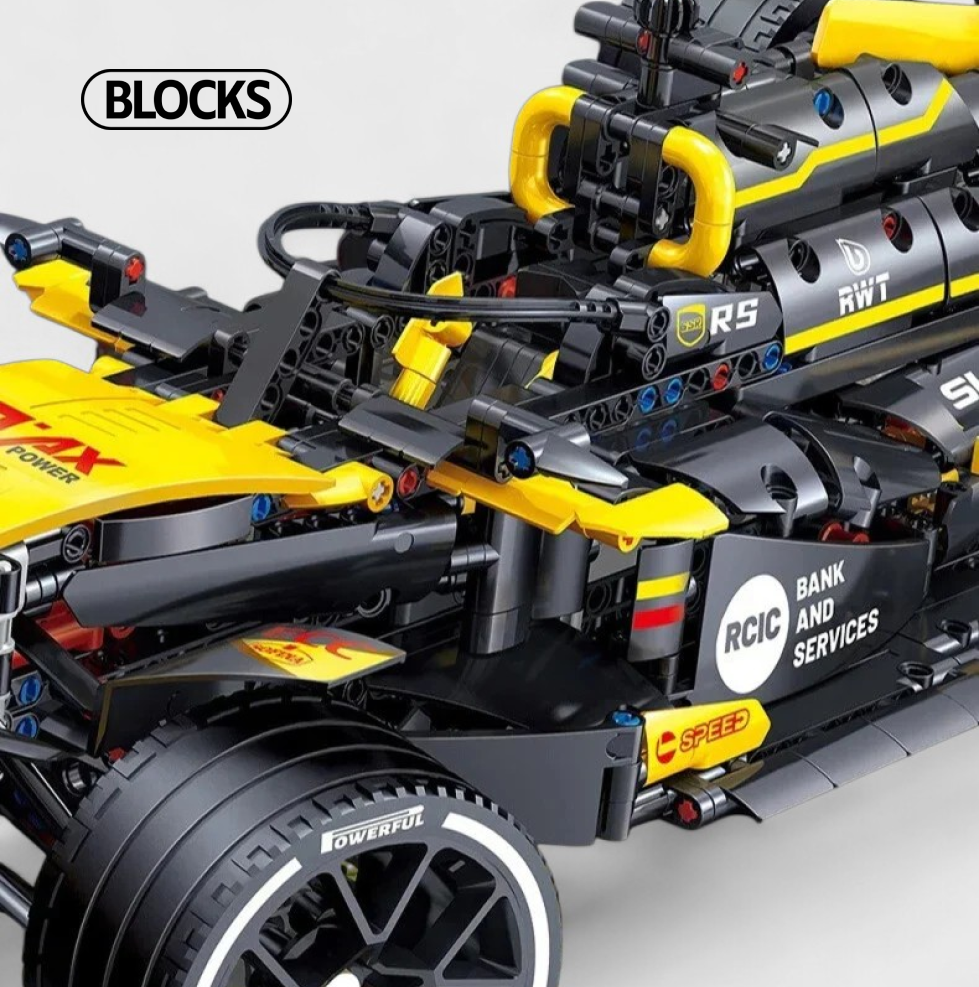 Renault Super Car (1650 Peças) - Ganhe Box de Acrílico Exclusivo
