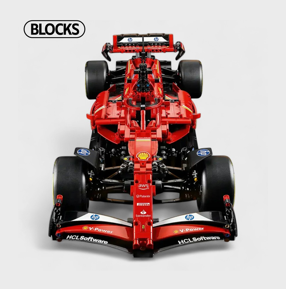 Ferrari SF24 (1361 Peças) - Ganhe Box de Acrílico Exclusivo