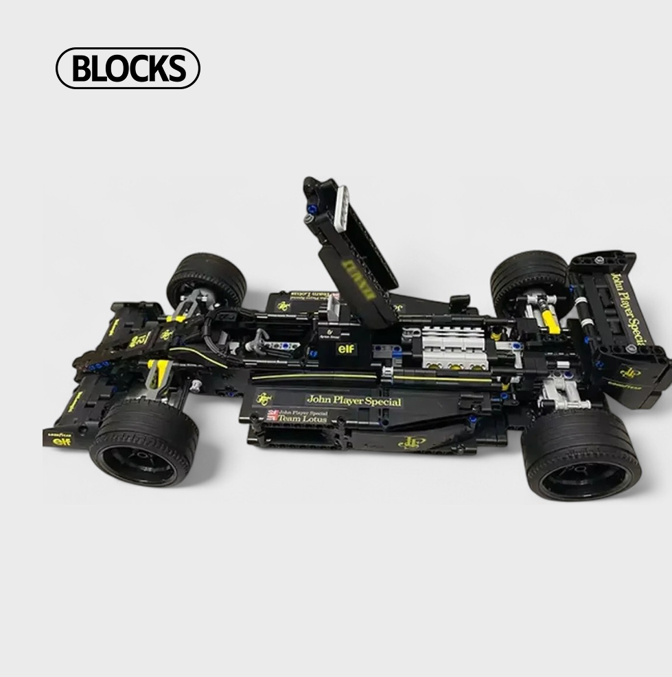 Lotus nº 5 Ayrton Senna (982 Peças) - Ganhe Box de Acrílico Exclusivo
