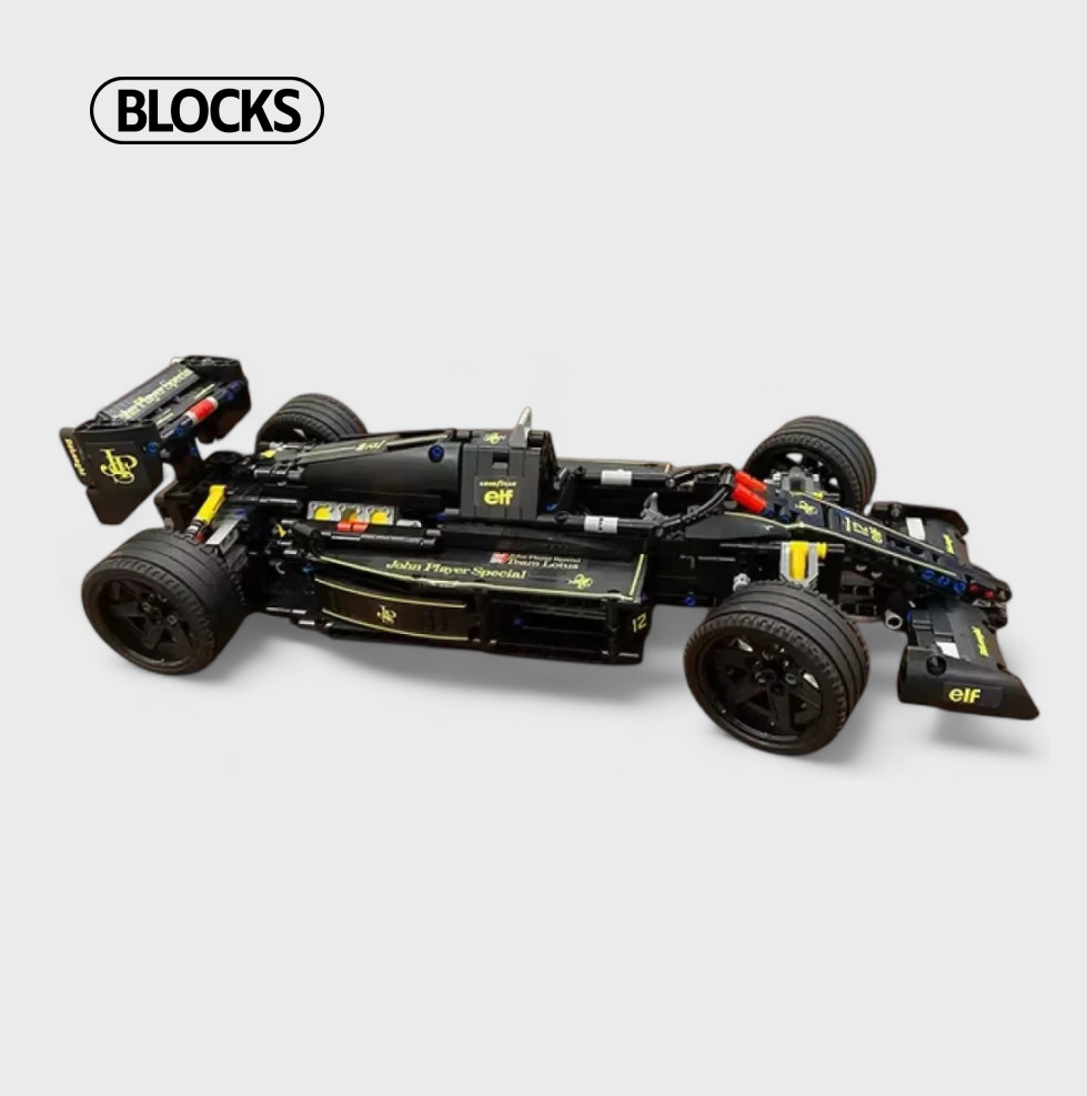 Lotus nº 5 Ayrton Senna (982 Peças) - Ganhe Box de Acrílico Exclusivo