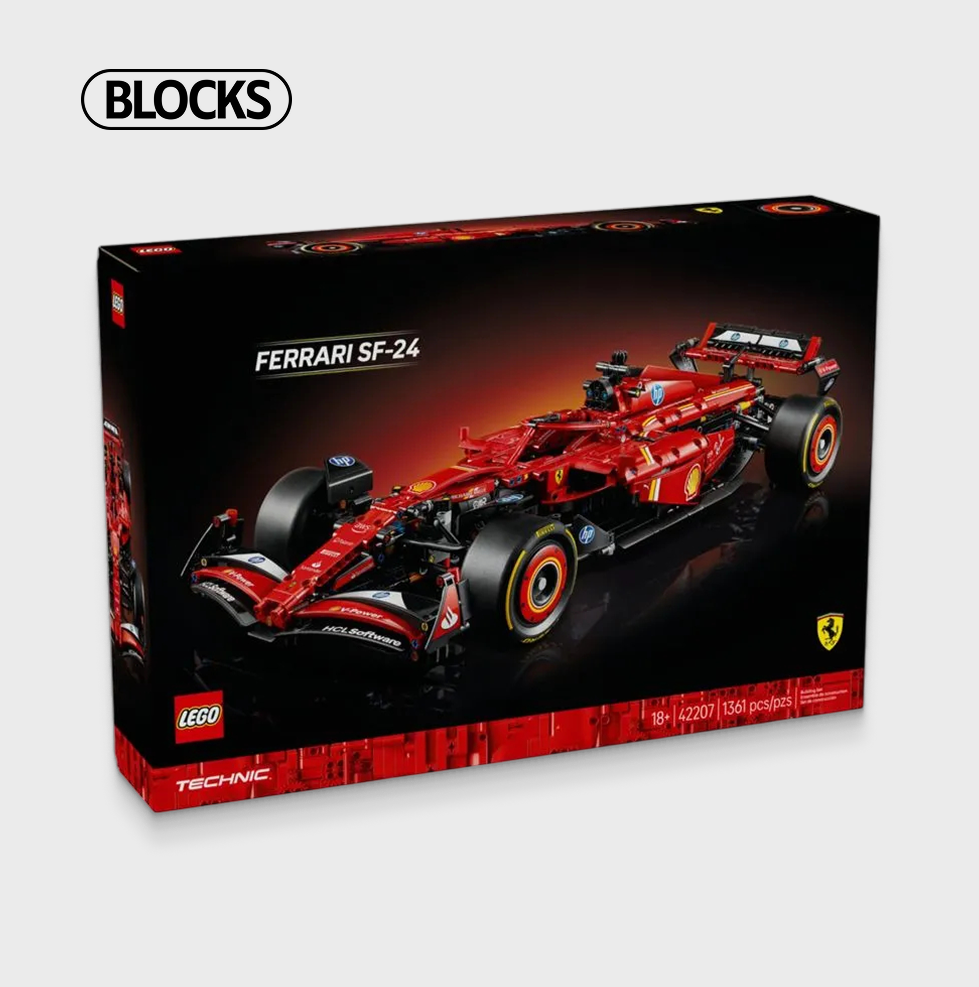 Ferrari SF24 (1361 Peças) - Ganhe Box de Acrílico Exclusivo