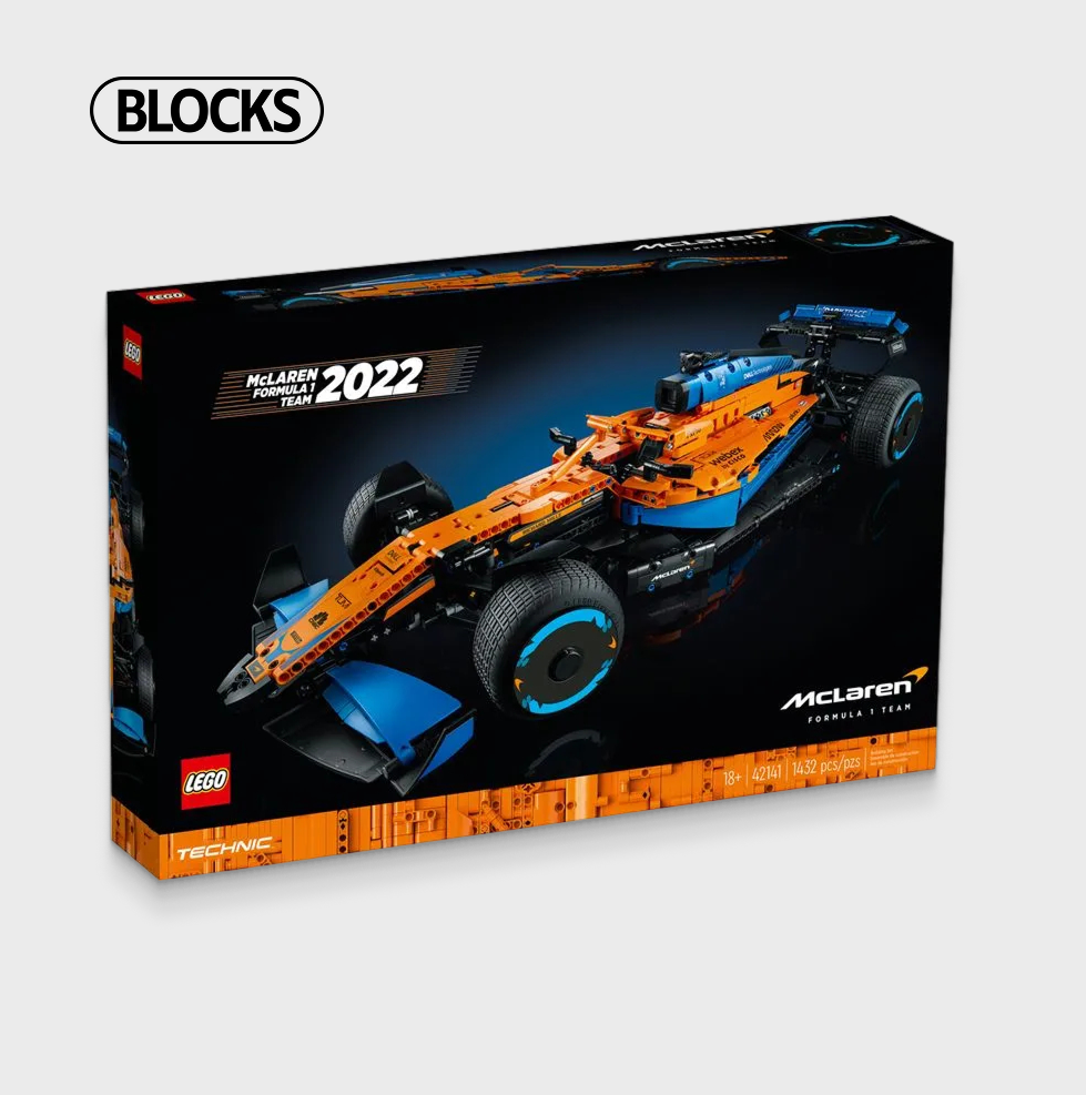 McLaren (1432 Peças) - Ganhe Box de Acrílico Exclusivo