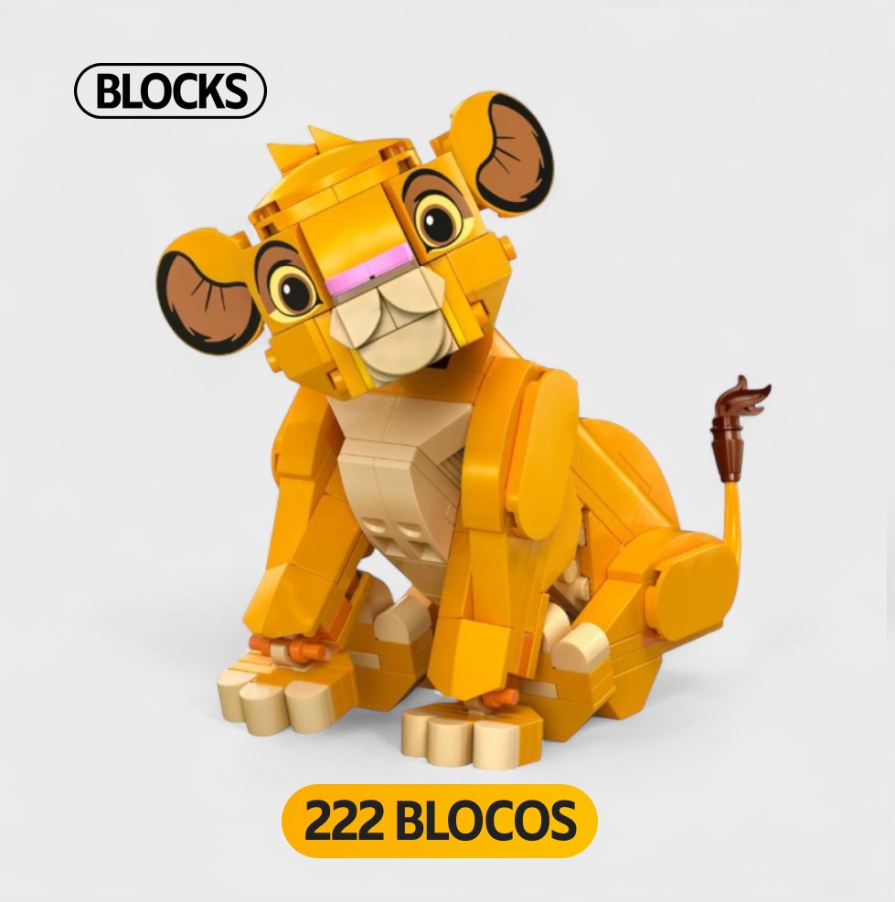 Simba Filhote | 222 Peças