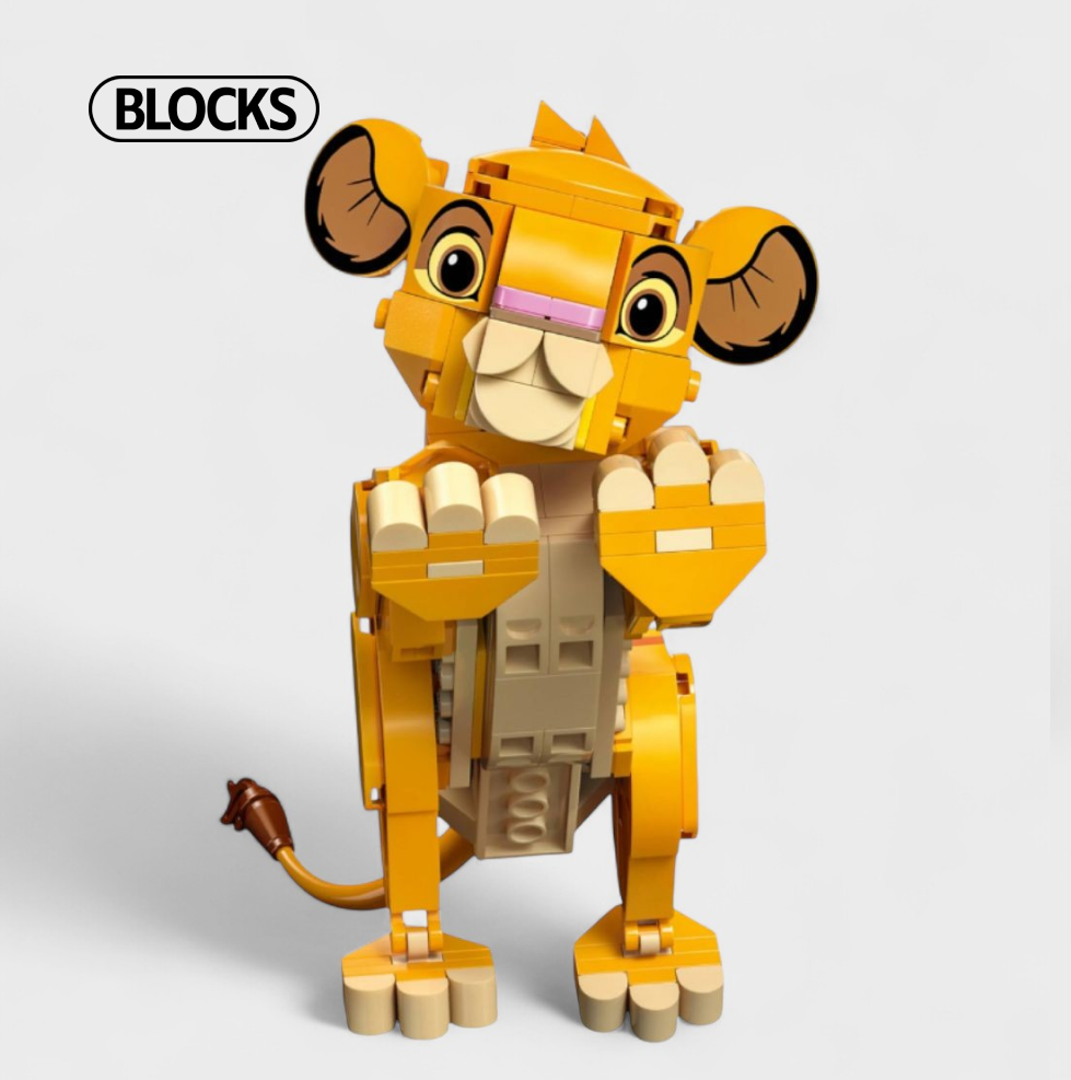 Simba Filhote | 222 Peças