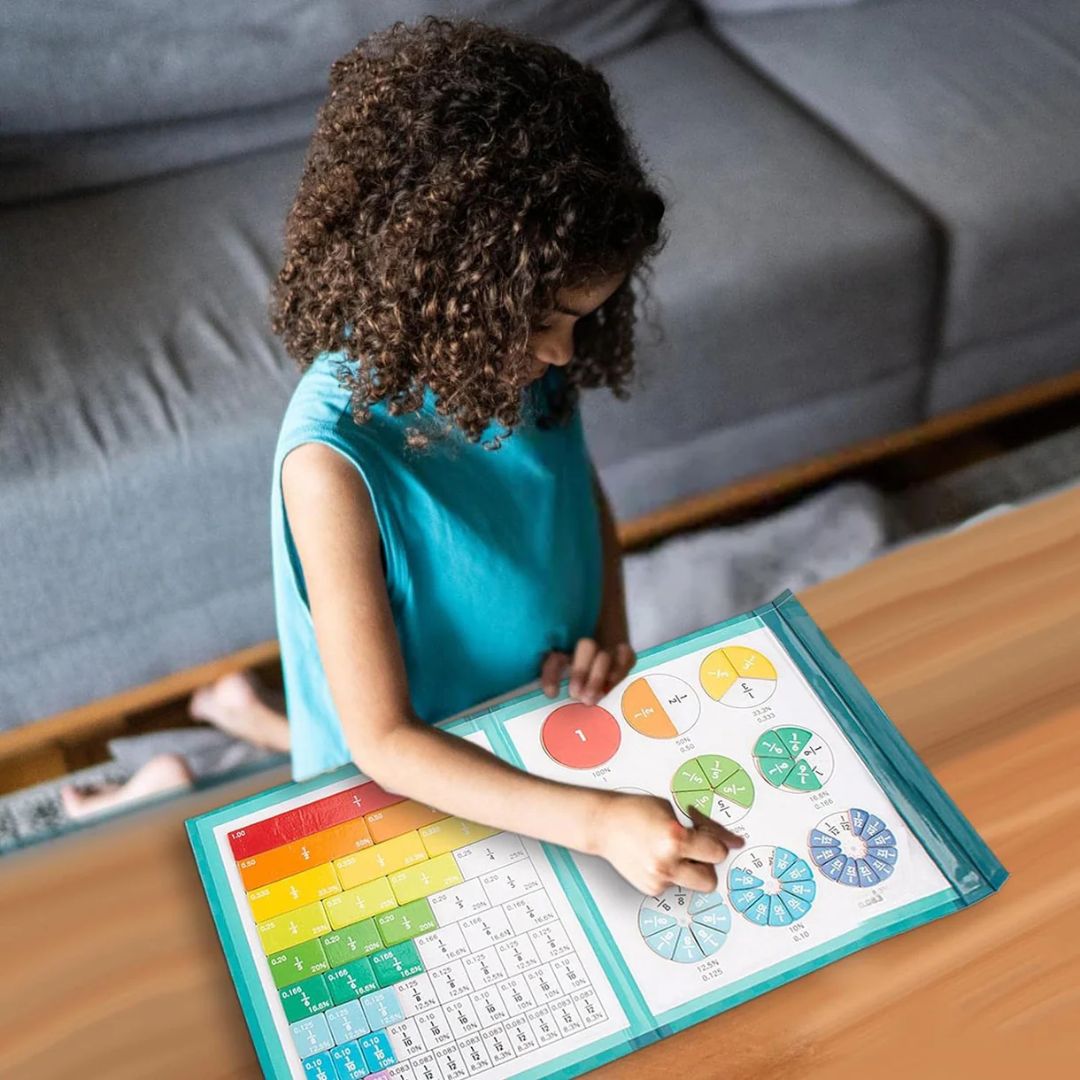 Brinquedo Montessori de Matemática com Ímãs