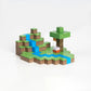 Oásis da Cachoeira Minecraft® (128 Blocos)