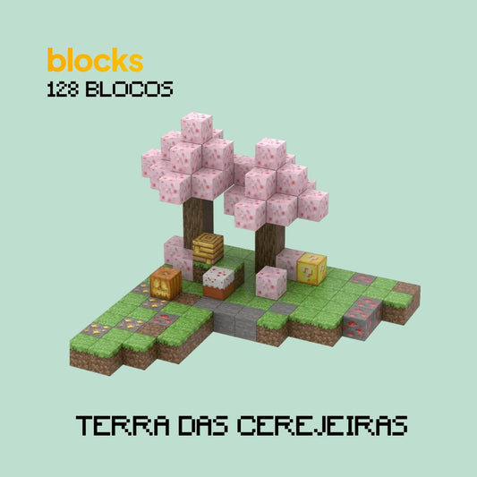 Terra das Cerejeiras Minecraft® (128 Blocos)