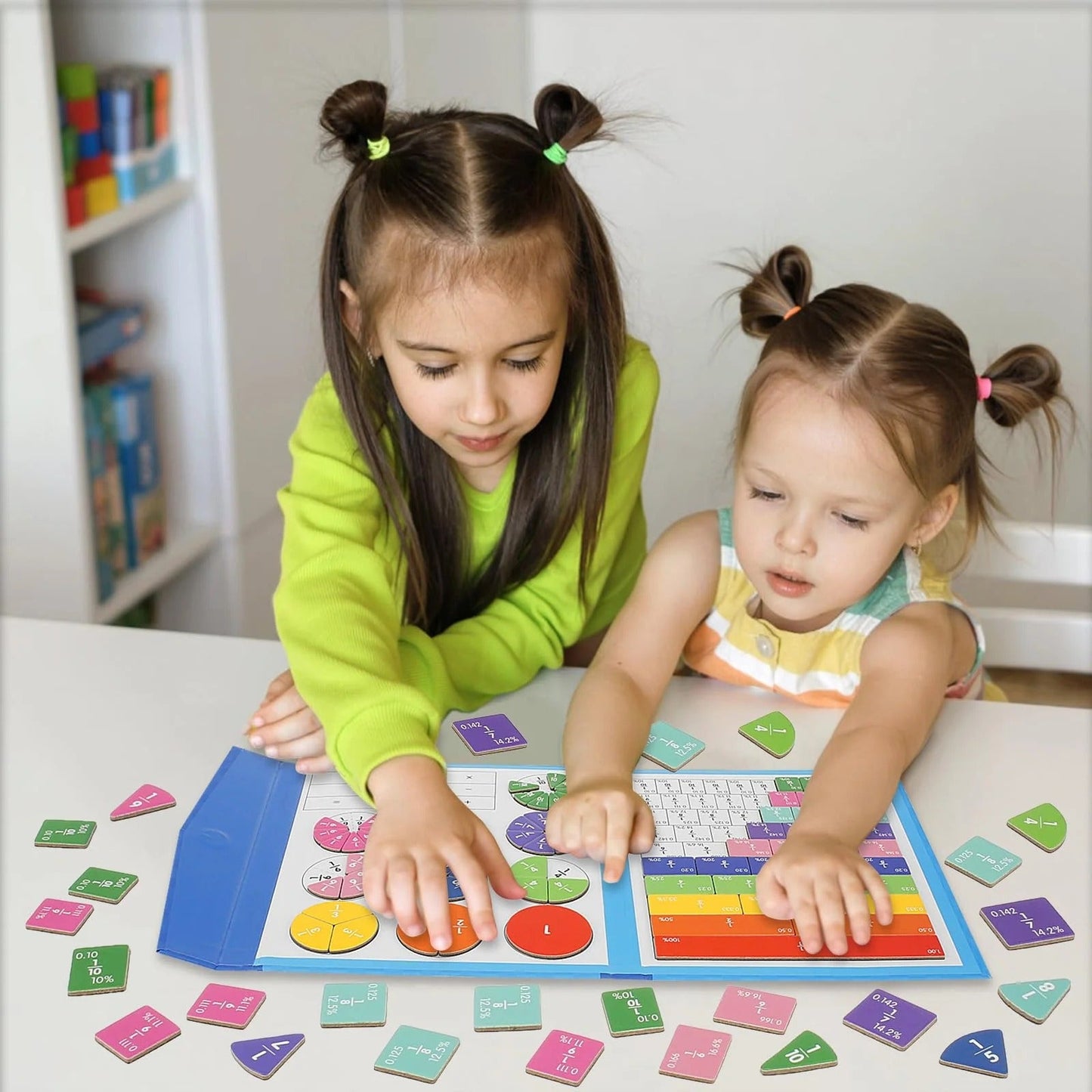 Brinquedo Montessori de Matemática com Ímãs