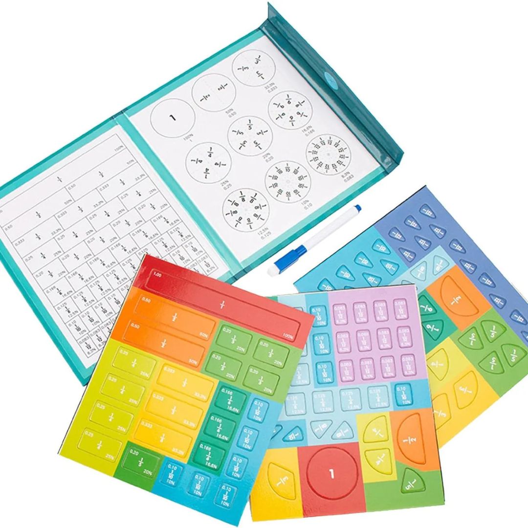 Brinquedo Montessori de Matemática com Ímãs