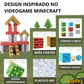 Playground da Aventura Minecraft® - (832 Blocos)