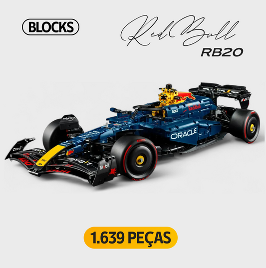 Redbull RD20 (1639 Peças) - Ganhe Box de Acrílico Exclusivo