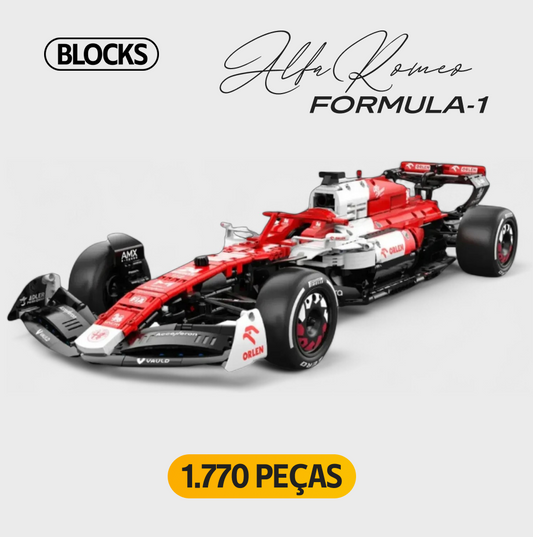 Alfa Romeo (1770 Peças) - Ganhe Box de Acrílico Exclusivo