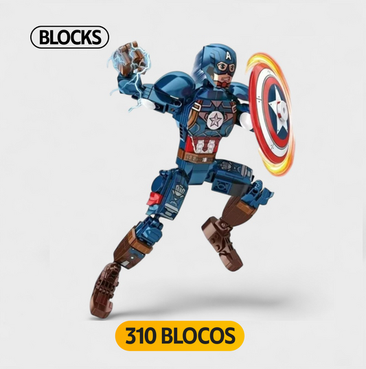 Capitão América - Marvel | 310 Peças